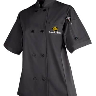 Golden Stitches Embroidery - Women's Panel Chef Coat