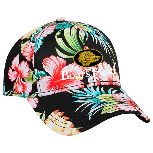 Hawaiian Hat Cotton Twill Six Panel Baseball Cap | Golden Stiches ...