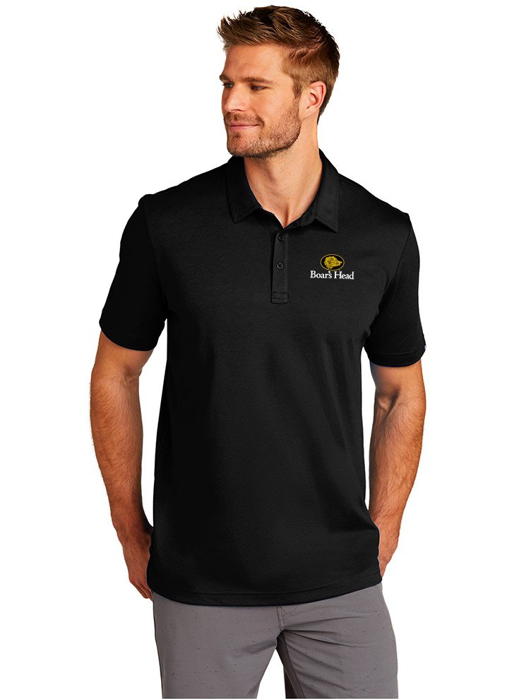 TravisMathew Oceanside Solid Polo | Golden Stiches Embroidery