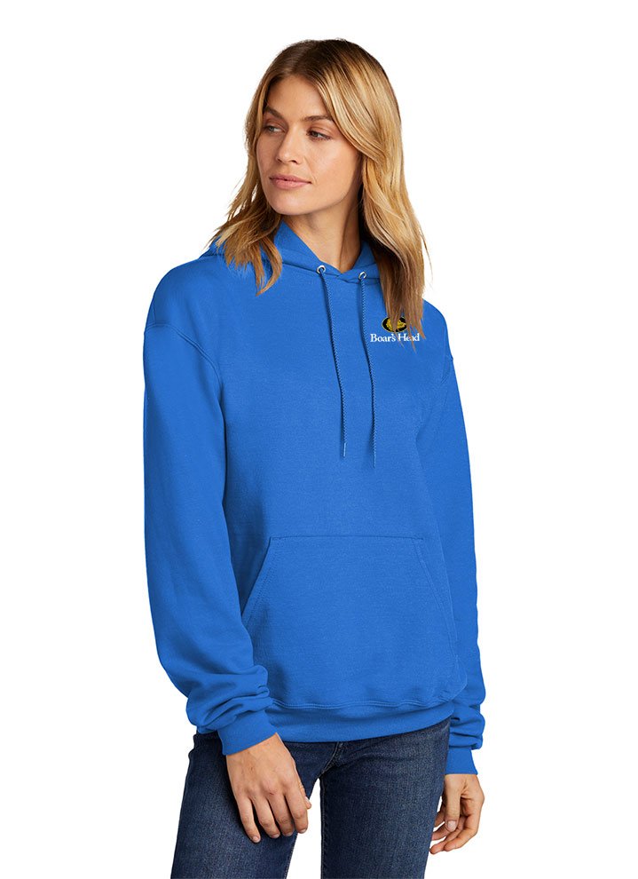 Champion® Eco Fleece Pullover Hoodie | Golden Stiches Embroidery