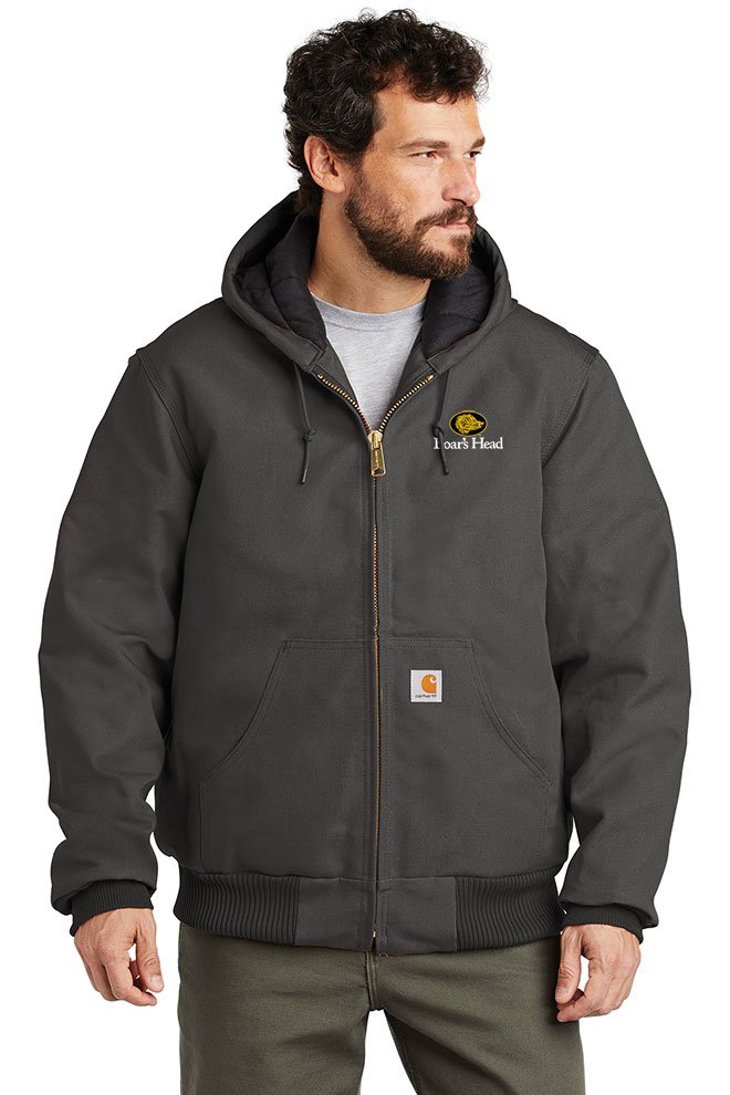 Carhartt ®Quilted-Flannel-Lined Duck Active Jacket | Golden Stiches ...