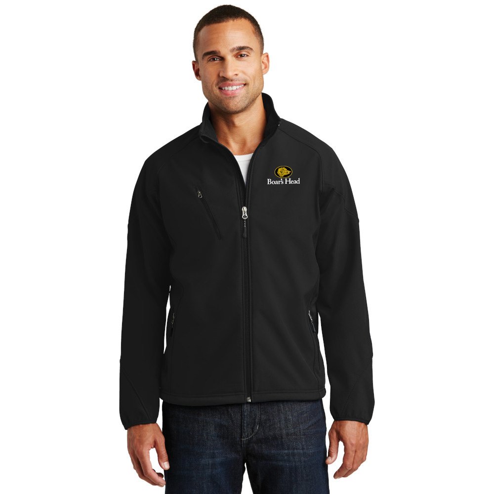 Port Authority® Tall Textured Soft Shell Jacket | Golden Stiches Embroidery