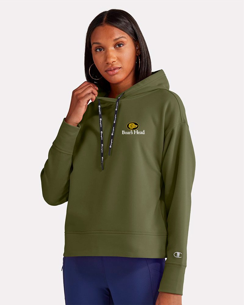 Champion – Women's Sport Hooded Sweatshirt | Golden Stiches Embroidery