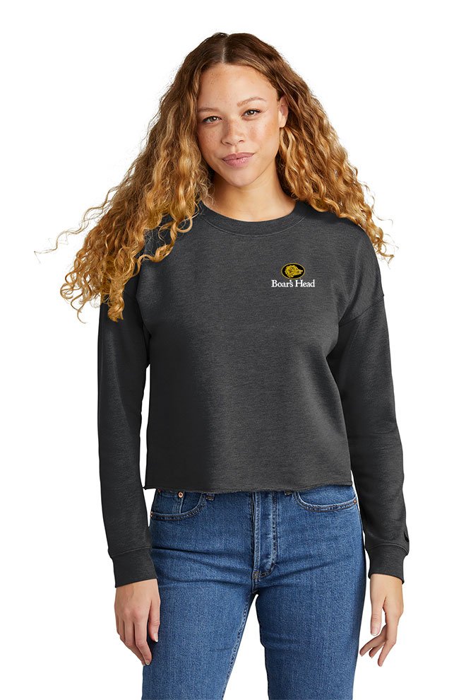 New Era® Ladies Tri-Blend Fleece Crop Crew