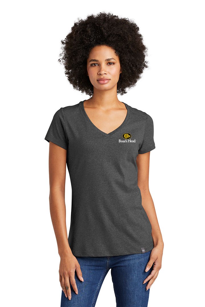 New Era® Ladies Heritage Blend V-Neck Tee - Image 2