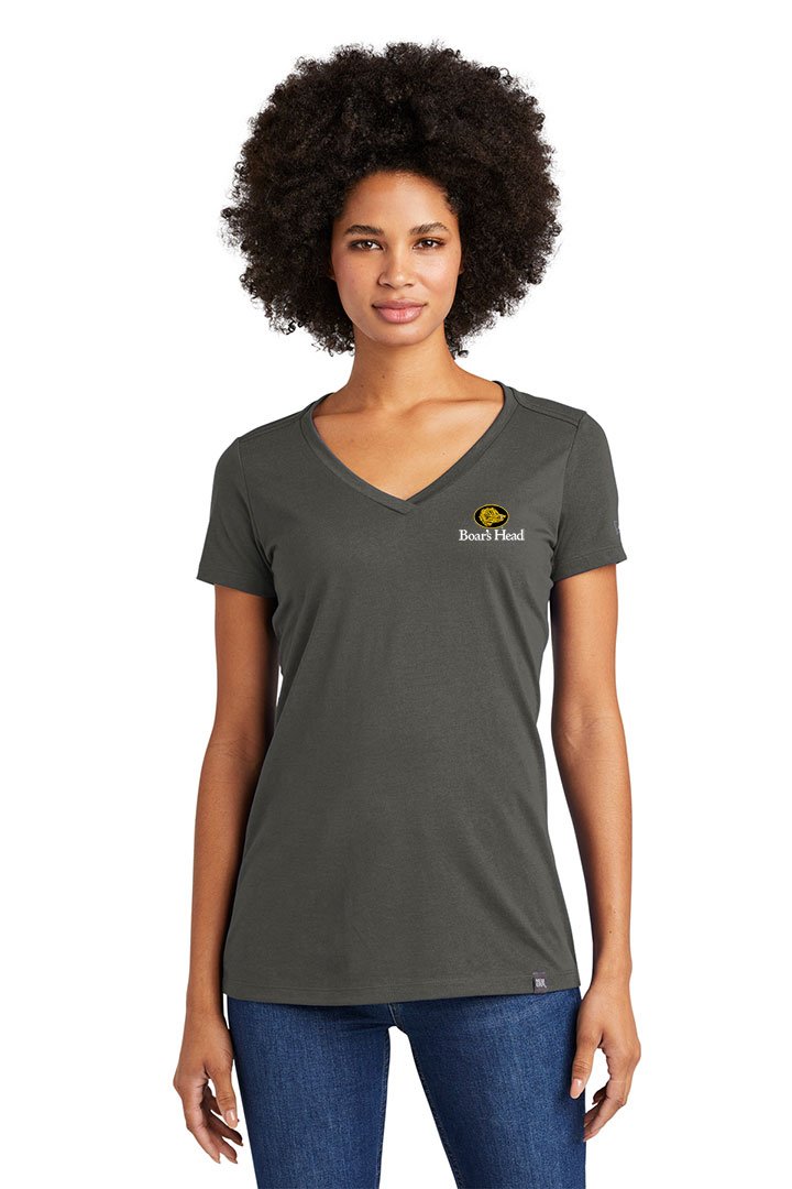 New Era® Ladies Heritage Blend V-Neck Tee - Image 5
