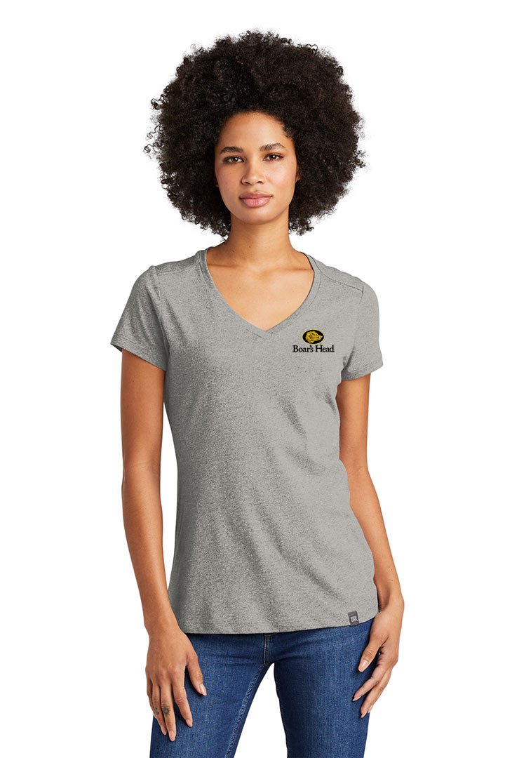 New Era® Ladies Heritage Blend V-Neck Tee - Image 6