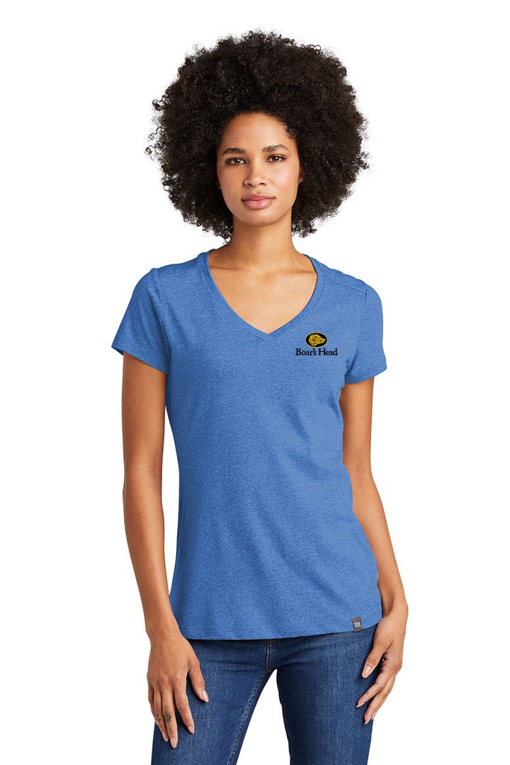 New Era® Ladies Heritage Blend V-Neck Tee - Image 7