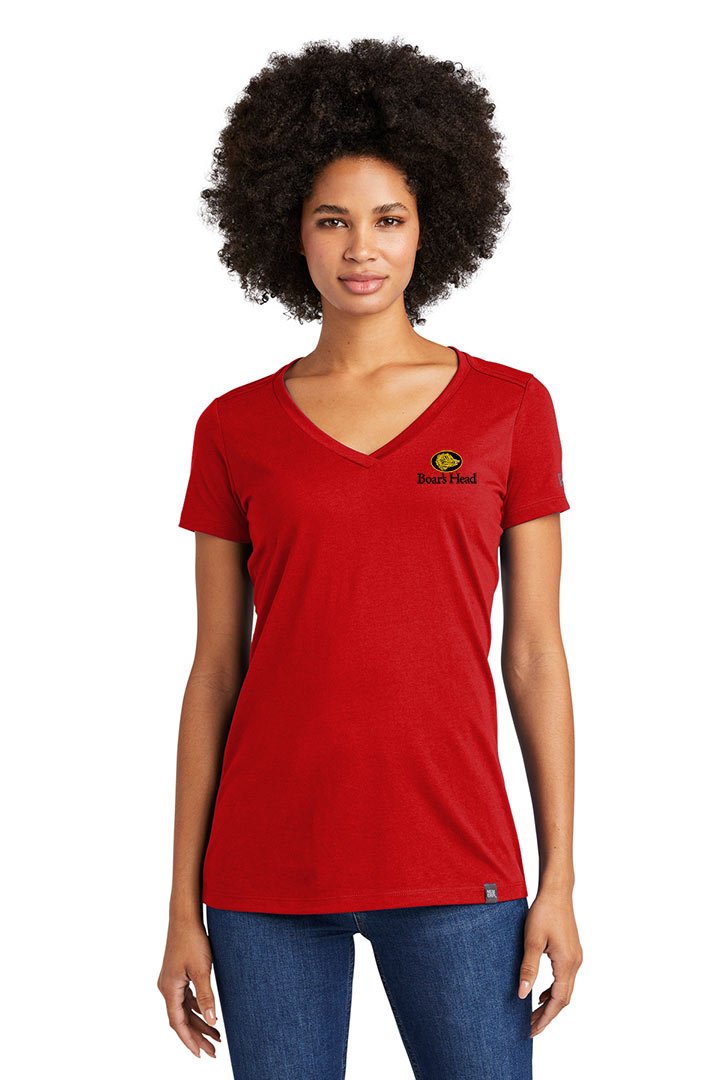 New Era® Ladies Heritage Blend V-Neck Tee - Image 9