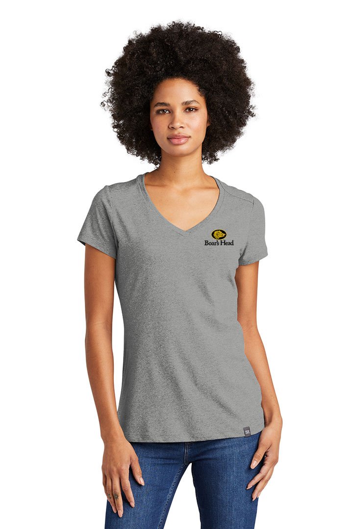 New Era® Ladies Heritage Blend V-Neck Tee - Image 10