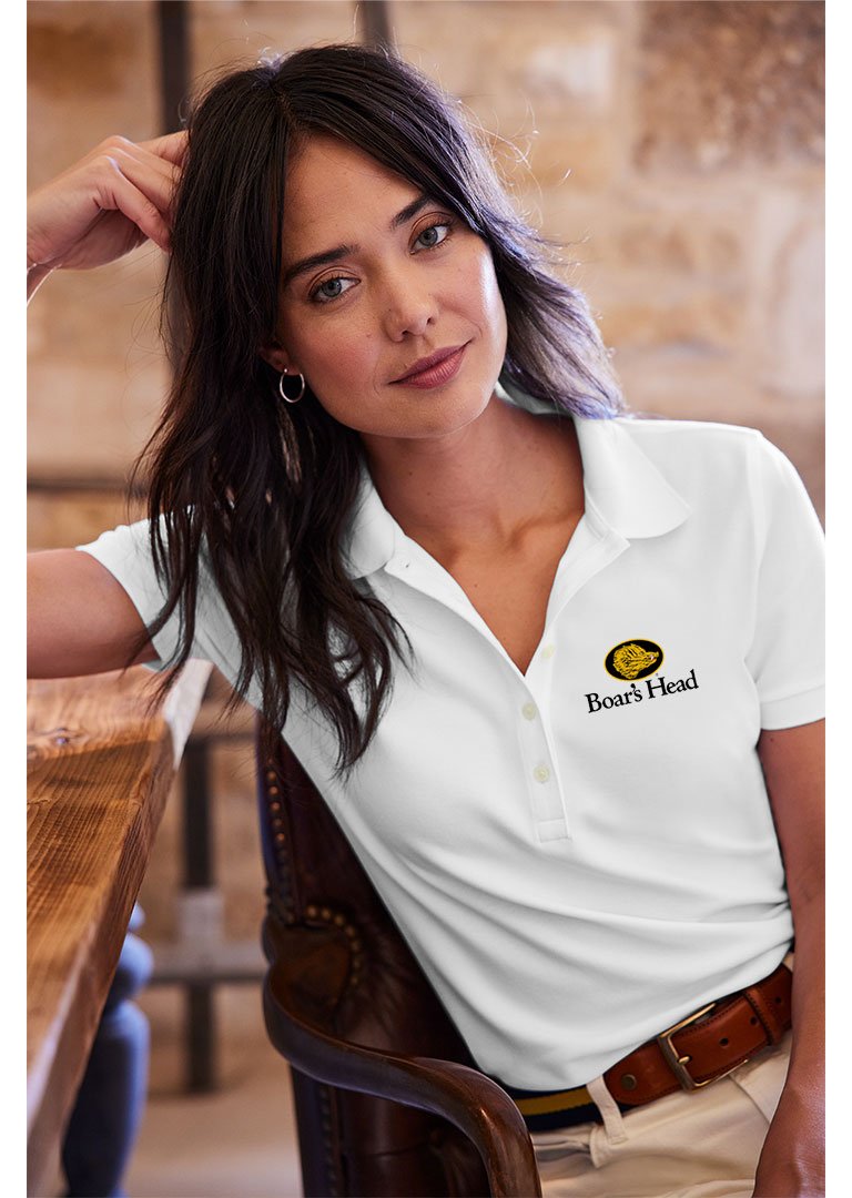 Brooks Brothers® Women’s Pima Cotton Pique Polo - Image 2