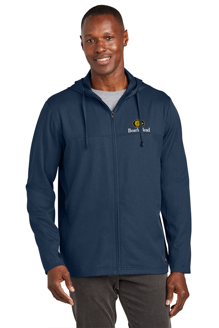 DKNY Jeans Men's Full-Zip Hooded Sweatshirt – Basic Jacket TEDO – 58% Cotton 42% Polyester
