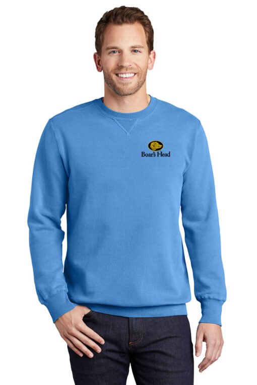 Port & Company® Beach Wash® Garment-Dyed Crewneck Sweatshirt - Image 6