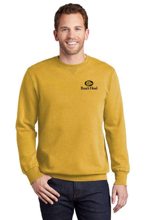 Port & Company® Beach Wash® Garment-Dyed Crewneck Sweatshirt - Image 10