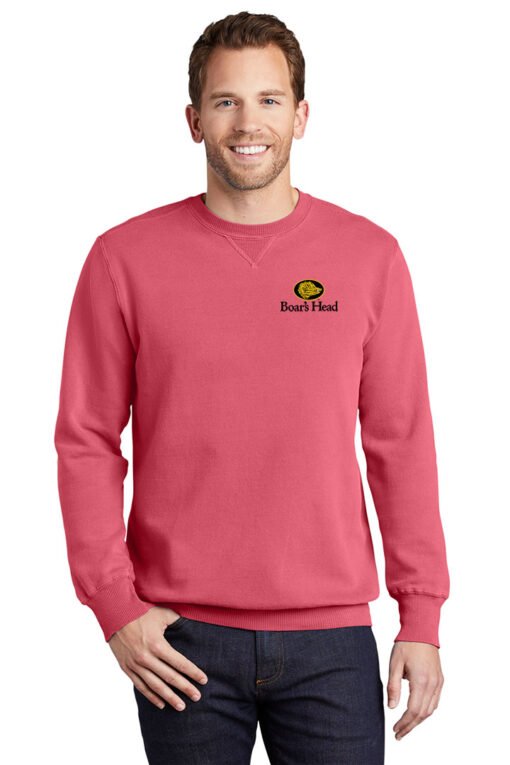 Port & Company® Beach Wash® Garment-Dyed Crewneck Sweatshirt - Image 11