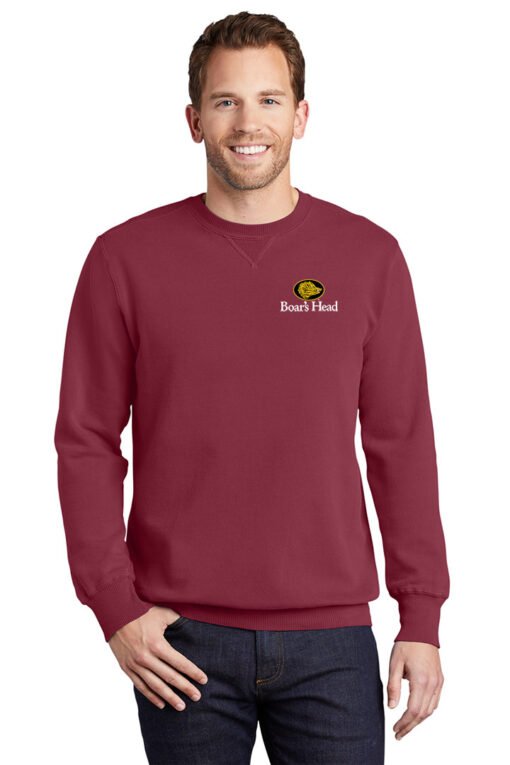 Port & Company® Beach Wash® Garment-Dyed Crewneck Sweatshirt - Image 12