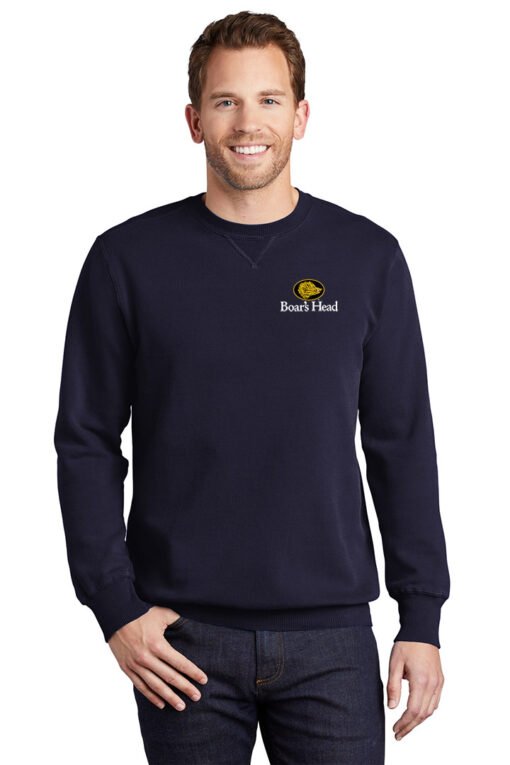 Port & Company® Beach Wash® Garment-Dyed Crewneck Sweatshirt - Image 2