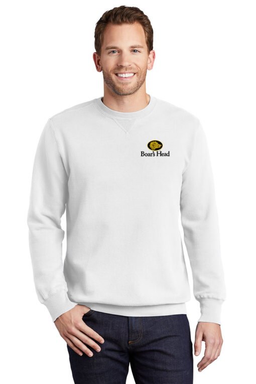 Port & Company® Beach Wash® Garment-Dyed Crewneck Sweatshirt - Image 3