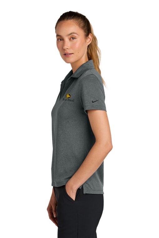 Nike Women’s Dri-FIT Smooth Heather Polo - Image 5