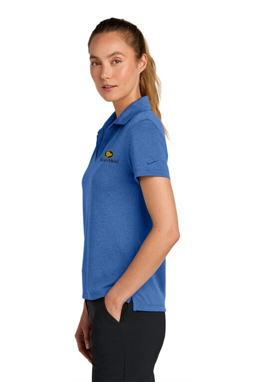 Nike Women’s Dri-FIT Smooth Heather Polo - Image 9