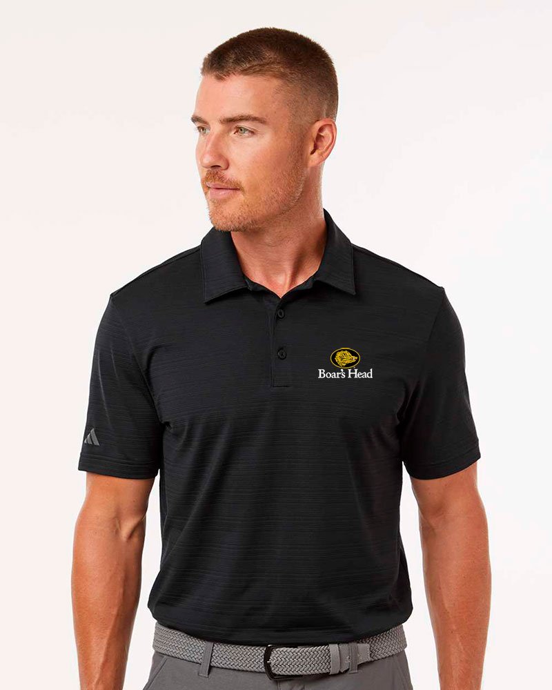 Adidas - Textured Stripe Polo - Image 3