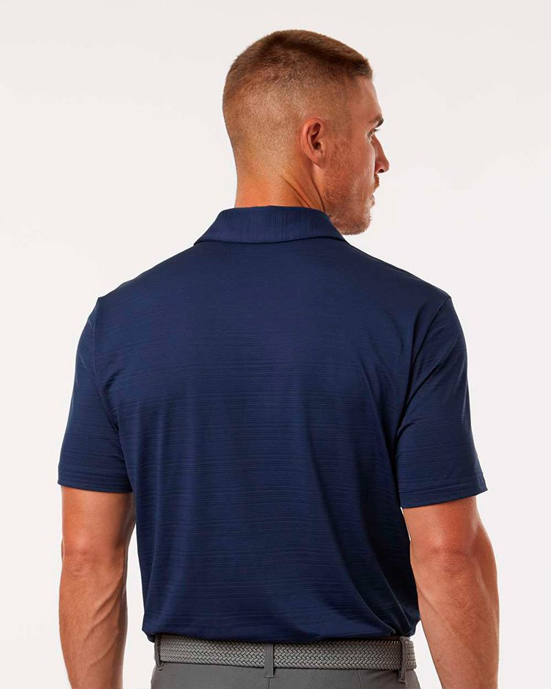 Adidas - Textured Stripe Polo - Image 4