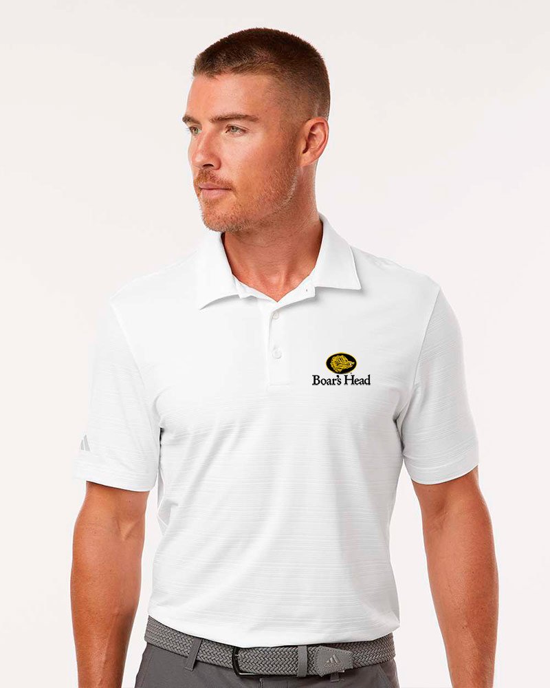 Adidas - Textured Stripe Polo - Image 2