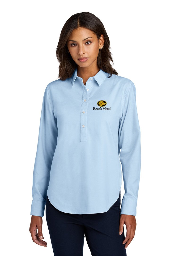 Mercer+Mettle® Women’s Long Sleeve Modern Oxford Shirt - Image 4