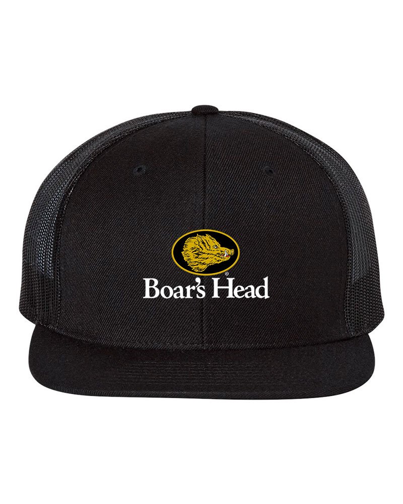 Richardson - Wool Blend Flat Bill Trucker Cap - Image 5