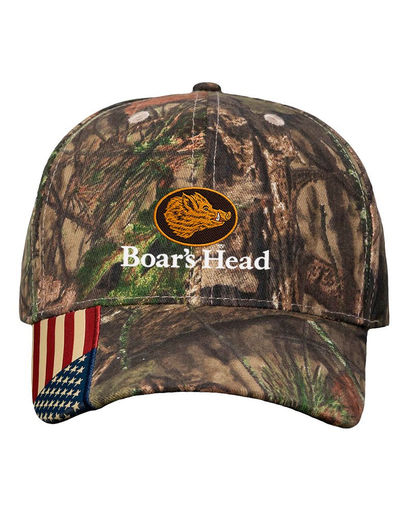 kati - Camo Woven USA Flag Cap