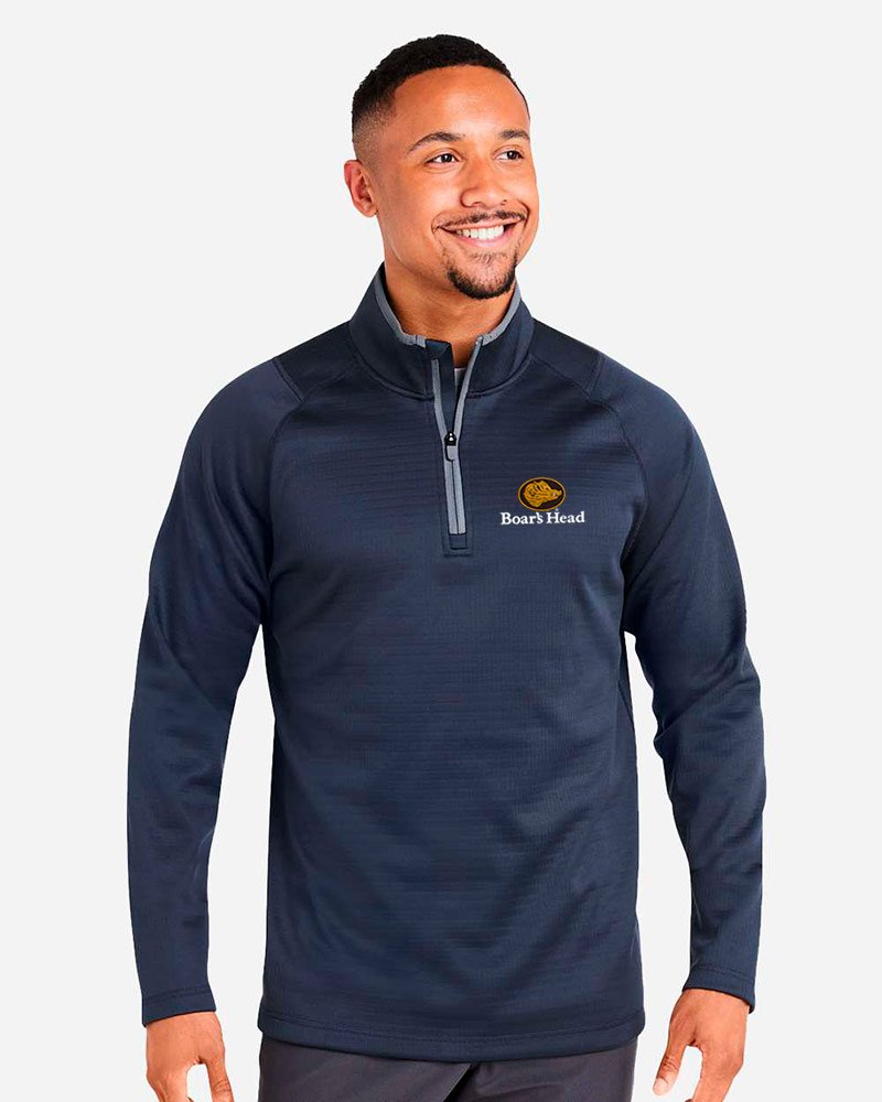 Puma Men's Waffle Fleece Quarter-Zip Pullover - Image 4