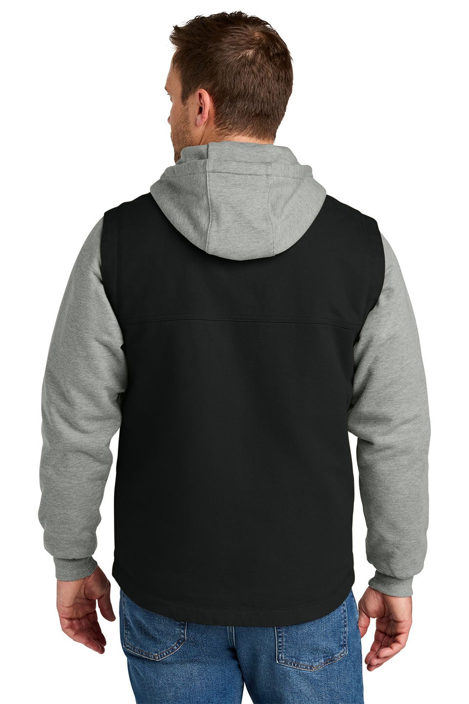 CornerStone® Duck Fleece Full-Zip Hooded Jacket - Image 4
