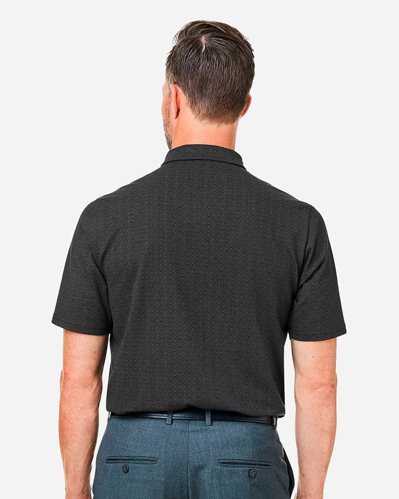 Devon & Jones Men's Crownlux Performance® Geo Polo - Image 4