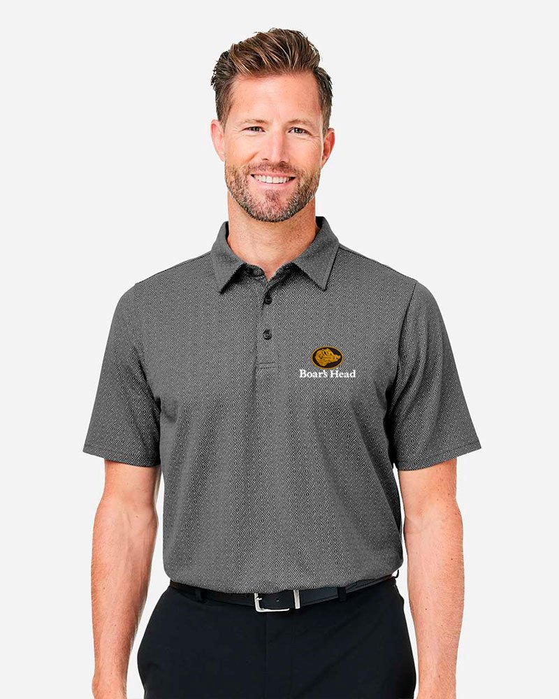 Devon & Jones Men's Crownlux Performance® Geo Polo - Image 7