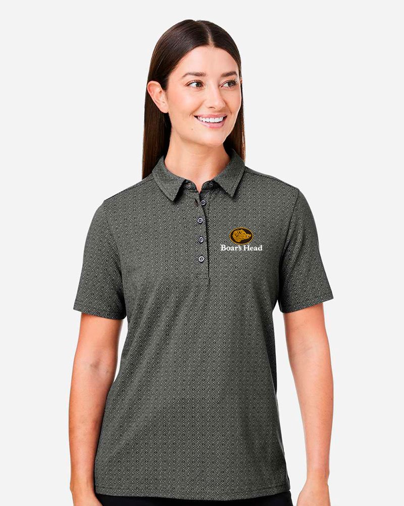 Devon & Jones Women's Crownlux Performance® Geo Polo - Image 7