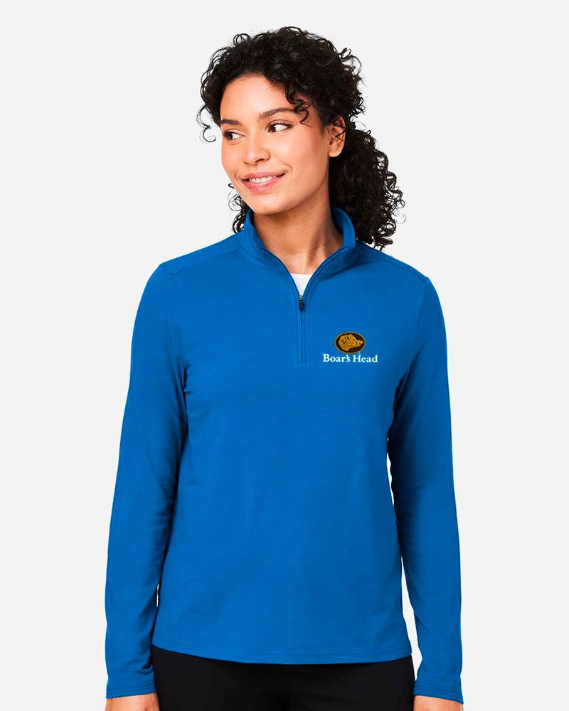 Devon & Jones Women's Raleigh Stretch Quarter-Zip Pullover - Image 5