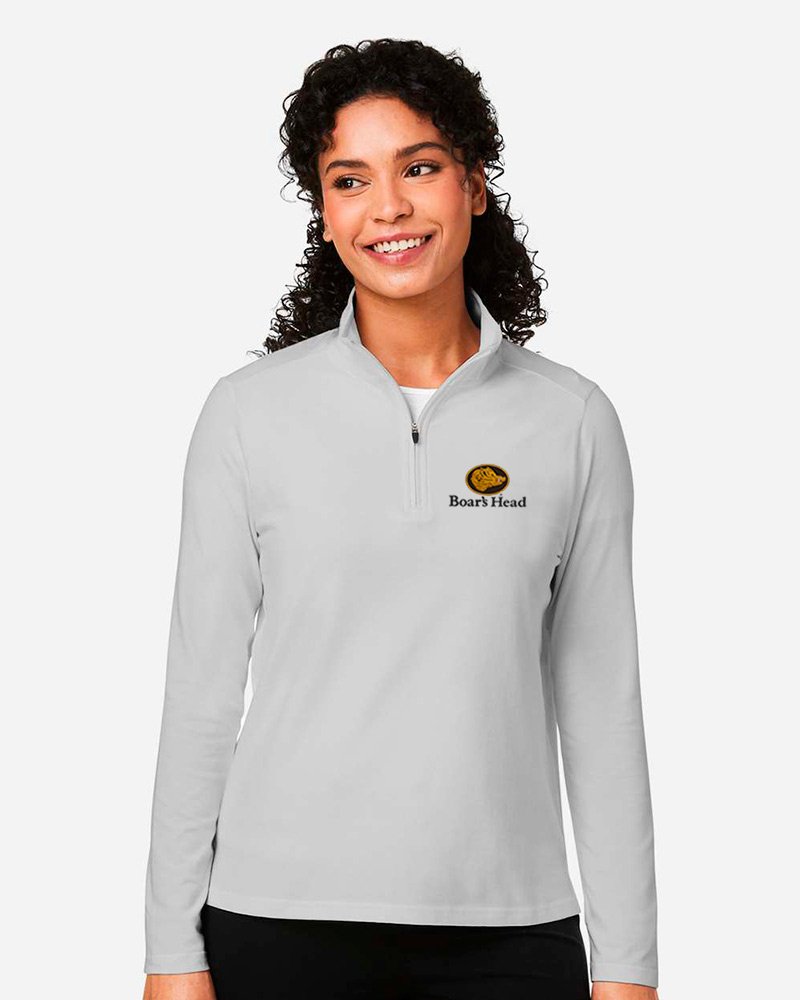 Devon & Jones Women's Raleigh Stretch Quarter-Zip Pullover