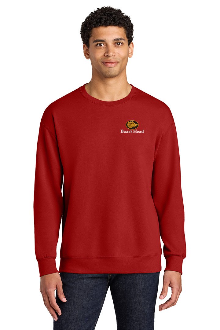 Jerzees Ultimate™ Unisex CVC Ring Spun Crewneck Sweatshirt - Image 4