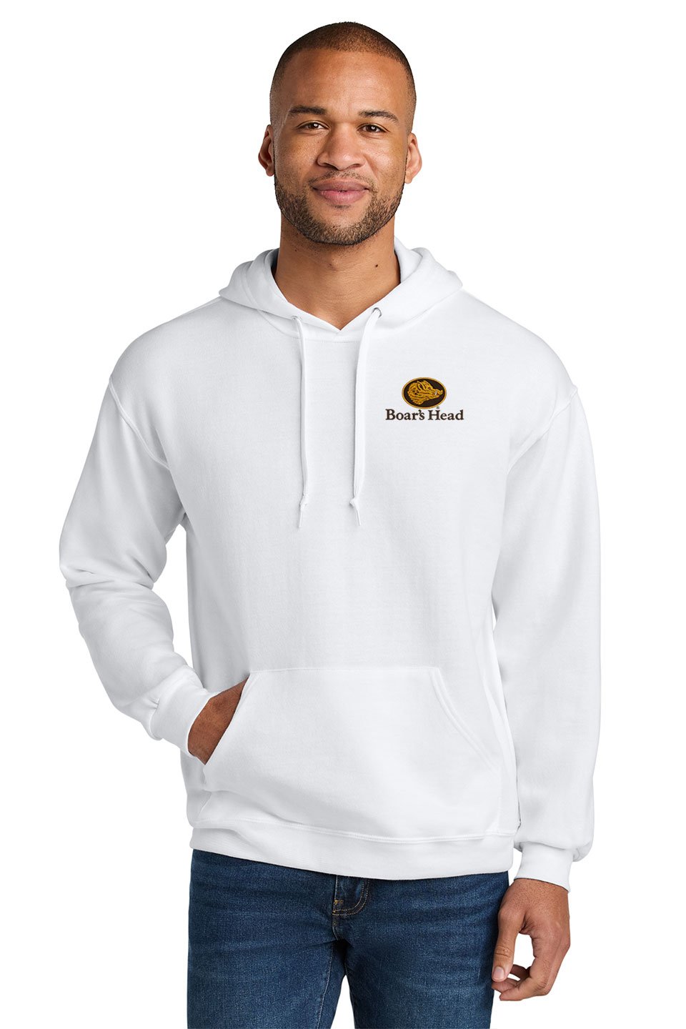 Jerzees Ultimate™ Unisex CVC Ring Spun Hooded Sweatshirt - Image 4