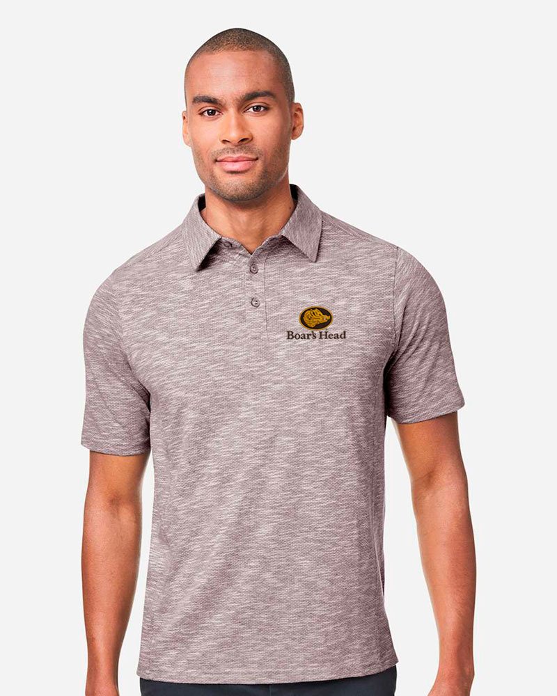 North End Men's Eclipse Jacquard Polo