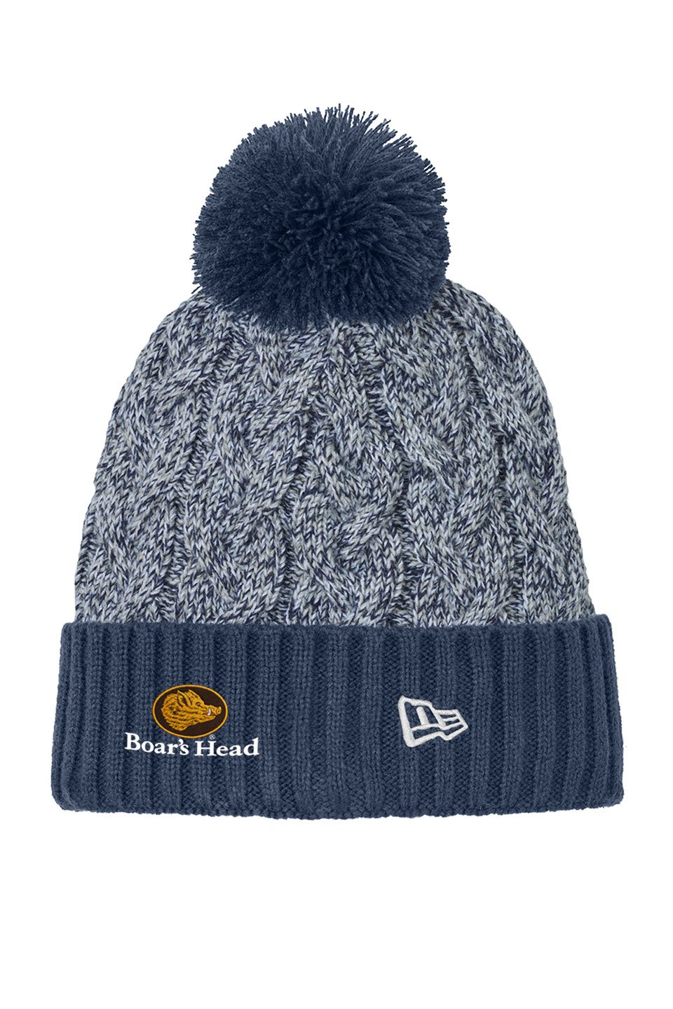 New Era® Marled Knit Pom Beanie - Image 6