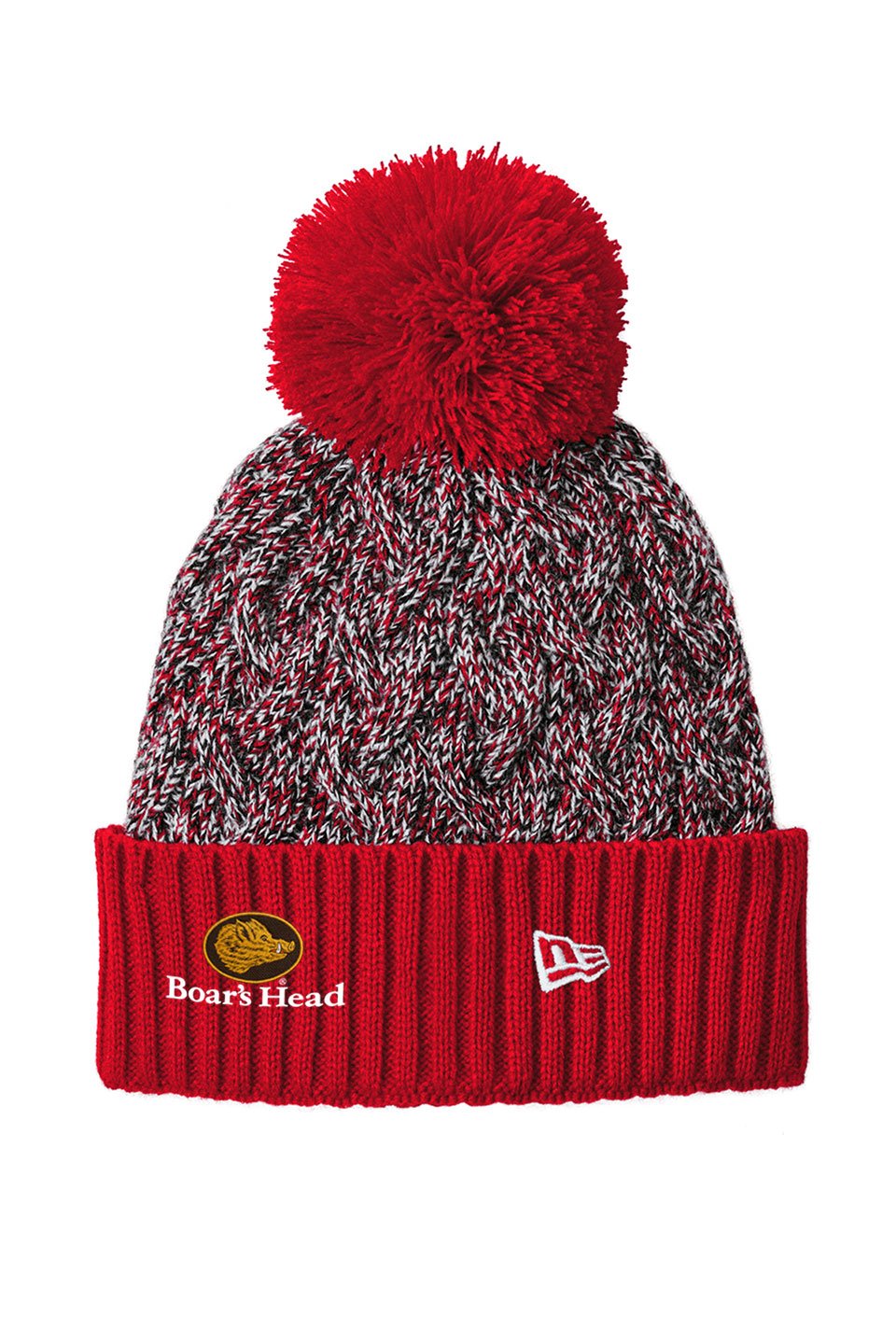 New Era® Marled Knit Pom Beanie - Image 3