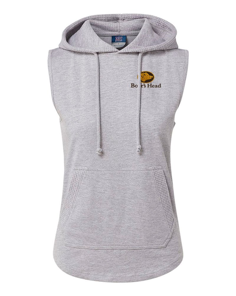 MV Sport Women's Kinsley Sleeveless Hooded Sweatshirt - Image 4