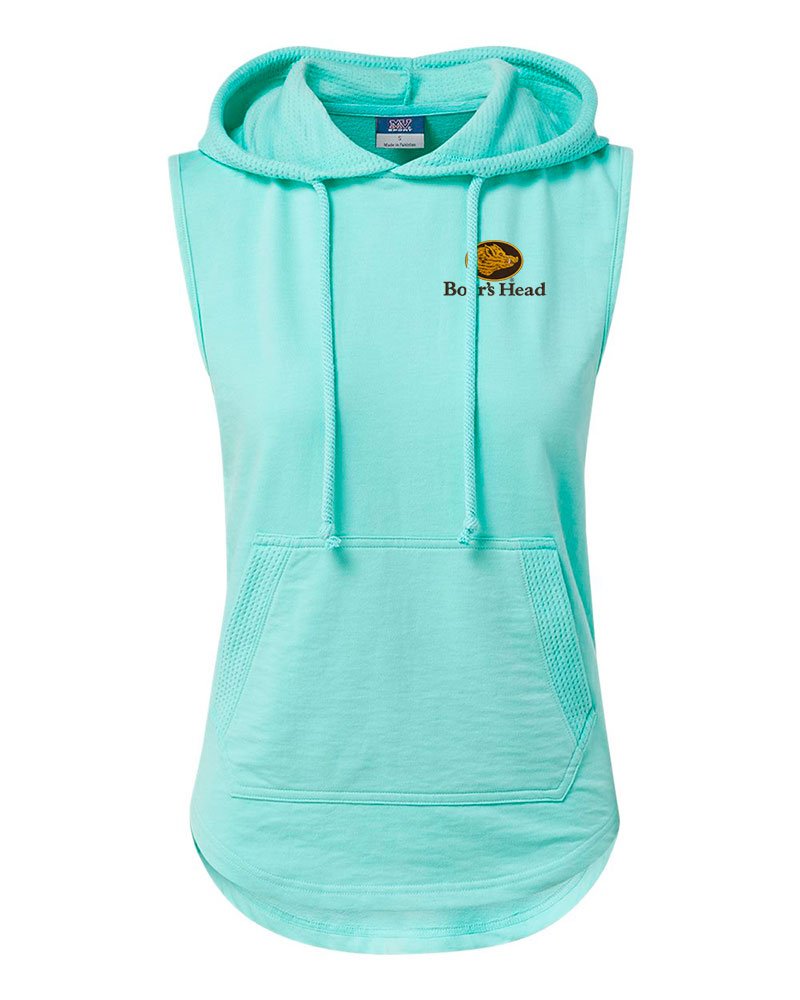 MV Sport Women's Kinsley Sleeveless Hooded Sweatshirt - Image 5