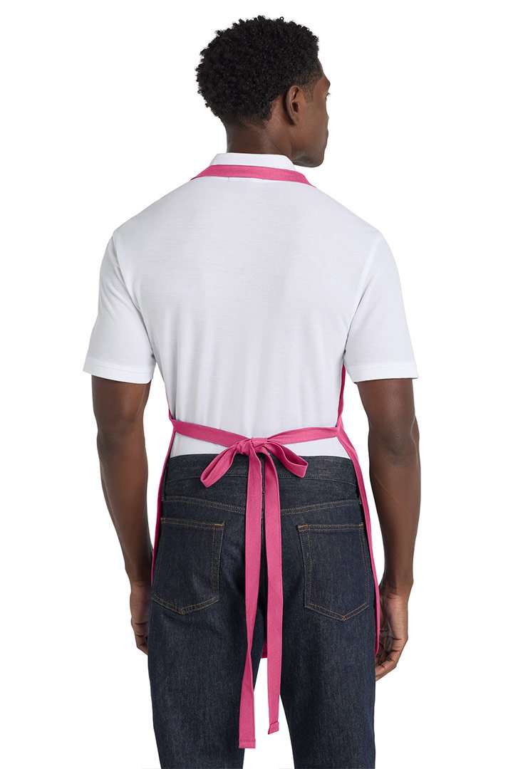 Port Authority® Full-Length Apron with Pockets (Breast Cancer Awareness) - Image 3