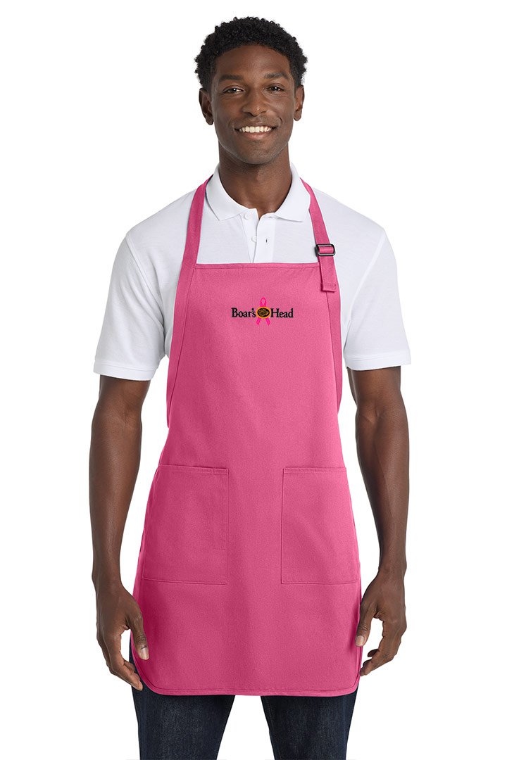 Port Authority® Full-Length Apron with Pockets (Breast Cancer Awareness)