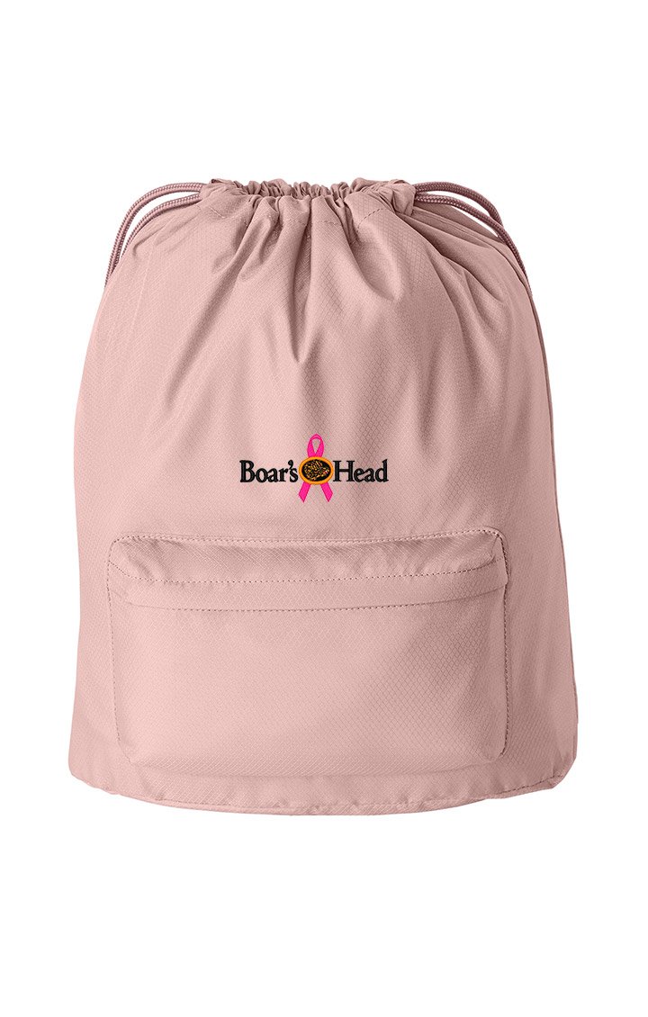 Port Authority® Diamond Pocket Cinch (Breast Cancer Awareness LOGO)