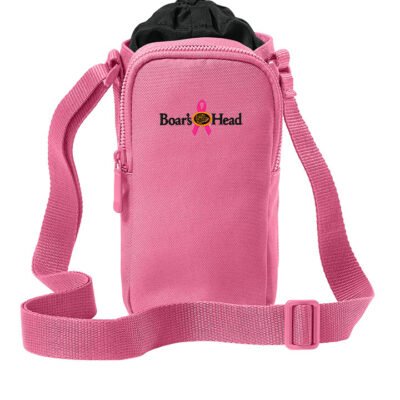 Port Authority® Matte Oxford Hydration Crossbody (Breast Cancer Awareness LOGO)