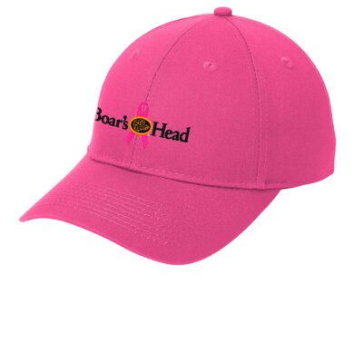 Port Authority® Six-Panel Twill Cap (Breast Cancer Awareness LOGO)