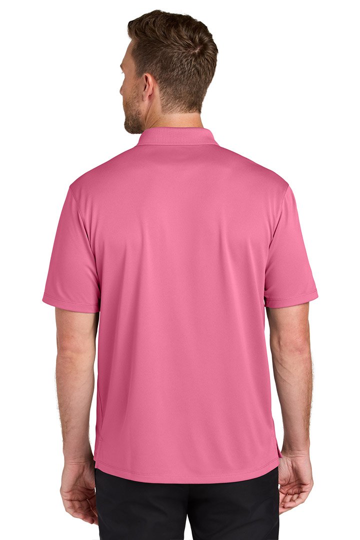 Port Authority® Wearever Performance Pique Polo (Breast Cancer Awareness LOGO) - Image 3